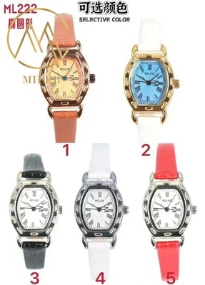 Stainless Steel Quartz Wrist Watch with Deployment Buckle and Tempered Glass for Women