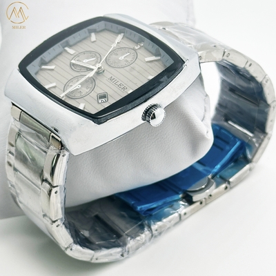 Watch Factoy OEM ODM Fashion Stainless Steel Case Men Gift Wristwatch