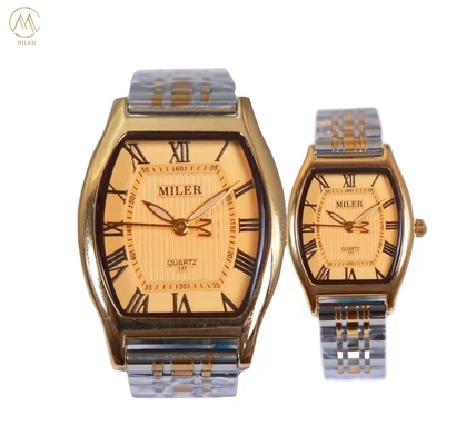 Wholesale Custom Logo Stylish Couple Watch Stainless Steel Fashion Quartz Watch