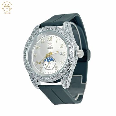 Factory Direct Sale Fashion Sports Silicone Strap Wristwatches