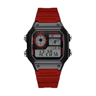 Stay Active with 100 Meters Water Resistance Digital Sport Watch featuring Date Calendar and Battery Power