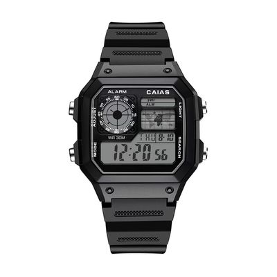 Stay Active with 100 Meters Water Resistance Digital Sport Watch featuring Date Calendar and Battery Power