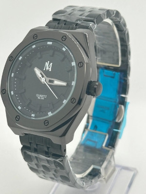 Custom Logo Stainless Steel Dress Watch 30m Waterproof Quartz Movement