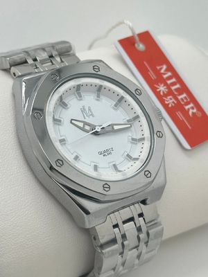 Miler Quartz Dress Watch Stainless Steel Band 30m Waterproof