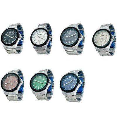 Quartz Wrist Watch with Stainless Steel Strap 20kgs Weight 400PCS/Bag MOQ 54cm*38.5cm*30cm Specification