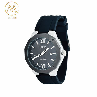 Dress Style Square Case Quartz Watch with Stainless Steel Strap and 30 m Waterproof