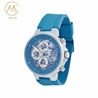 Square Case Dress Watch with Stainless Steel Band and 30 m Waterproof Quartz Movement