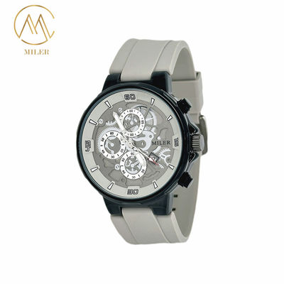 Square Case Dress Watch with Stainless Steel Band and 30 m Waterproof Quartz Movement