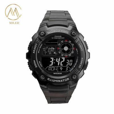 Vintage Style Leather Strap Quartz Watch with Gold Dial for Women