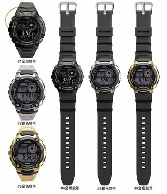 Vintage Style Leather Strap Quartz Watch with Gold Dial for Women