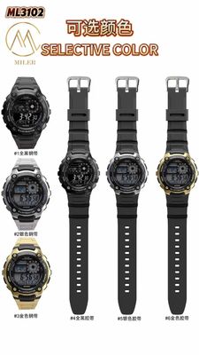 Vintage Style Leather Strap Quartz Watch with Gold Dial for Women