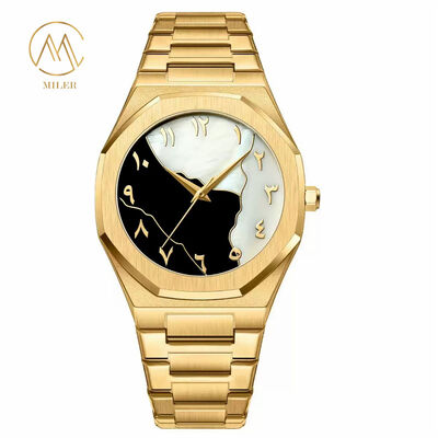 Fashionable and Simple Quartz Couple Watch Waterproof Wristwatch for Sale