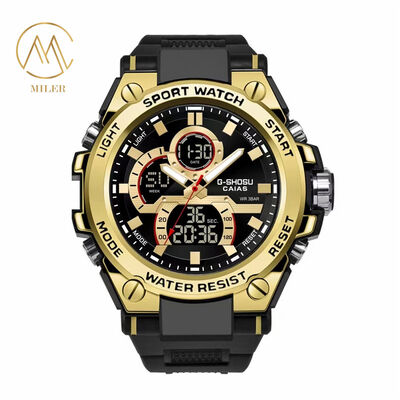 Wholesale Digital Sport Watch Good Performance Silicone Strap Watch with Waterproof Feature