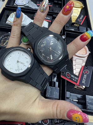 Miler Ml 888-10 Classic Wholesale Gift Light Weight and Genuine Lady Leather Wrist Quartz Watch