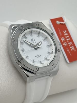 30 Meters Waterproof Silicone Strap Watch with Luminous Hands