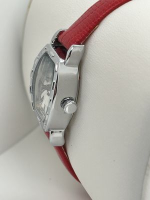 ML 222  Popular Customized Leather Strap Watch with Laser Engraved Logo