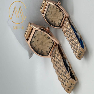 ML 333 میلر ساعت مدل زن و شوهر مدل مردان کوارتز دستبند ساعت تاریخ نمایش ساعت کوارتز