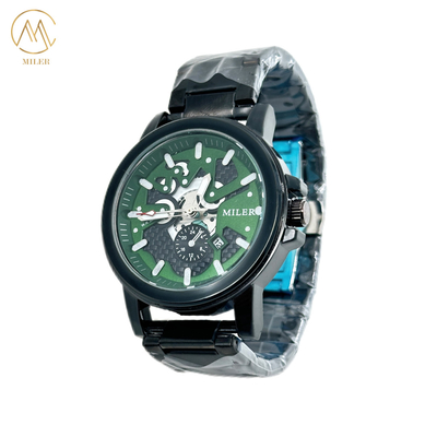ML-1112B صفحه نمایش آنالوگ کوارتز ساعت مچ دست نمایش تاریخ برای خرید B2B