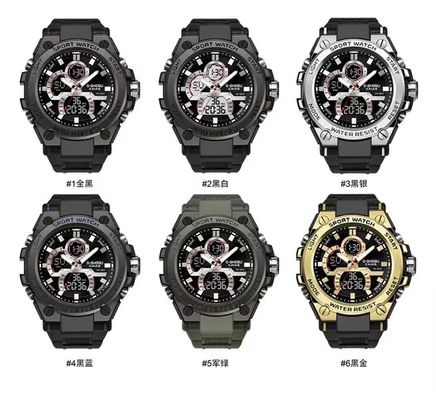 Moderne type Malaisie 30 mètres Résistant à l'eau Ligne en cuir Montre de poignet en quartz