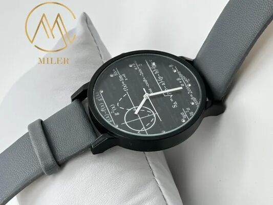 Werbegeschenk Uhren mit Lederarmband Multifunktions-Quarz Herrenmode Individualisierung